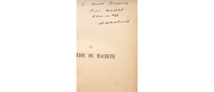 livre macbeth original