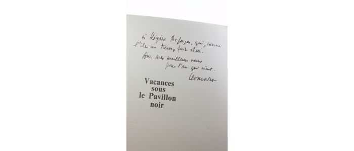 MALET : Vacances sous le pavillon noir - Autographe, Edition Originale - Edition-Originale.com