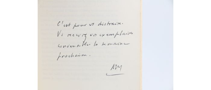 MALRAUX : La Tête d'Obsidienne - Signed book, First edition - Edition-Originale.com