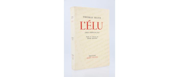 MANN : L'élu - Erste Ausgabe - Edition-Originale.com