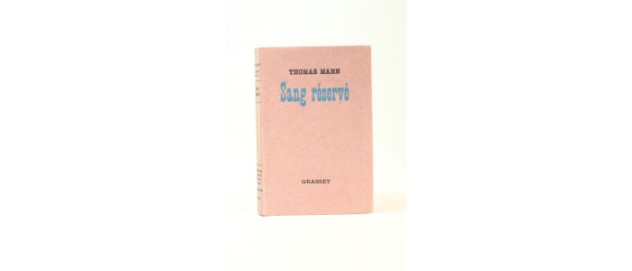 MANN : Sang réservé - First edition - Edition-Originale.com