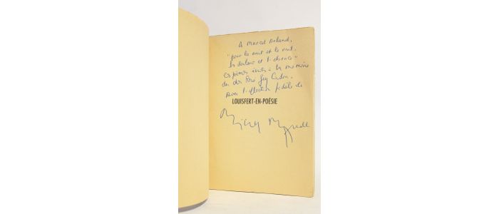 MANOLL : Louisfert-en-poésie - Autographe, Edition Originale - Edition-Originale.com