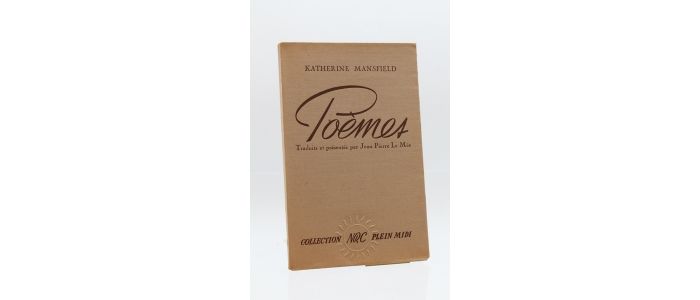 MANSFIELD : Poèmes - First edition - Edition-Originale.com
