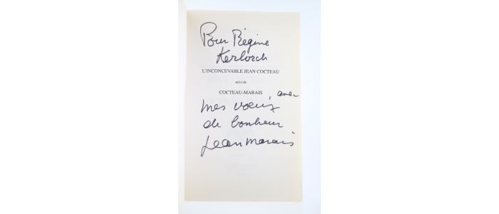 MARAIS : L'inconcevable Jean Cocteau suivi de Cocteau-Marais - Libro autografato, Prima edizione - Edition-Originale.com