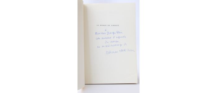 MARCEAU : Le roman en liberté - Autographe, Edition Originale - Edition-Originale.com