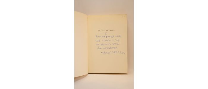 MARCEAU : Le roman en liberté - Signiert, Erste Ausgabe - Edition-Originale.com