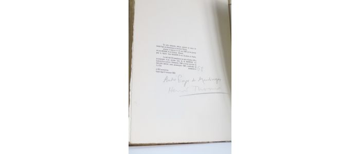 MARGARIDO : 33 + 9 leituras plasticas de Fernando Pessoa - Signed book, First edition - Edition-Originale.com