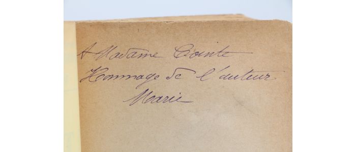MARIE : Mes patrons et mon coeur - Mémoires d'une bonne - Autographe, Edition Originale - Edition-Originale.com