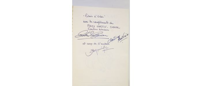 MARIK : Le Cognac gastronome - Autographe, Edition Originale - Edition-Originale.com