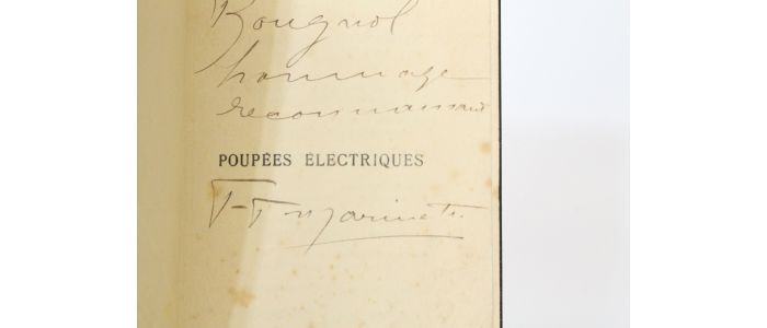 MARINETTI : Poupées électriques - Signed book, First edition - Edition-Originale.com