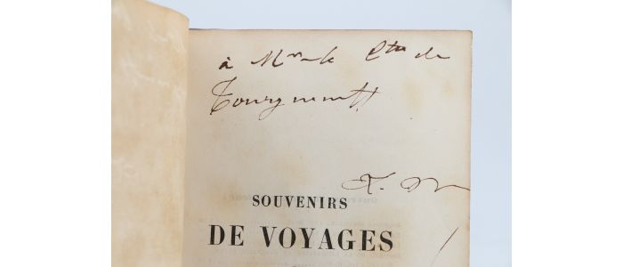 MARMIER : Souvenirs de voyages et traditions populaires - Autographe, Edition Originale - Edition-Originale.com