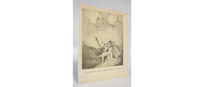 Rendez-moi mon léger bateau...(Romance) (pl.57, La Gazette du Bon ton, 1921 n°8) - Prima edizione - Edition-Originale.com