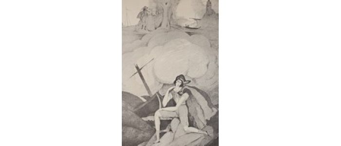 Rendez-moi mon léger bateau...(Romance) (pl.57, La Gazette du Bon ton, 1921 n°8) - Erste Ausgabe - Edition-Originale.com