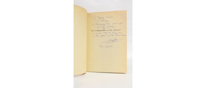 MAS : Les crépuscules et les aurores - Signed book, First edition - Edition-Originale.com