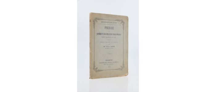 MASSE : Pierre ou comment une pièce de vingt francs peut devenir un sou, traduit librement de l'anglais par Mme Arthur Massé - First edition - Edition-Originale.com