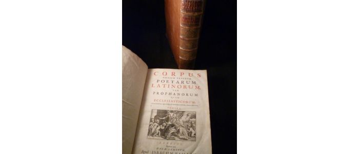 MATTAIRE : Corpus omnium veterum poetarum latinorum tam prophanorum quam ecclesiasticorum cum eorum, quotquot reperiuntur, fragmentis - Edition-Originale.com