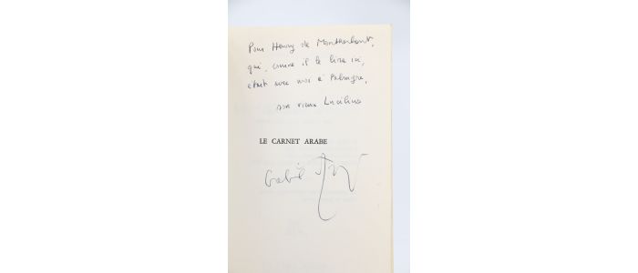 MATZNEFF : Le carnet arabe - Autographe, Edition Originale - Edition-Originale.com