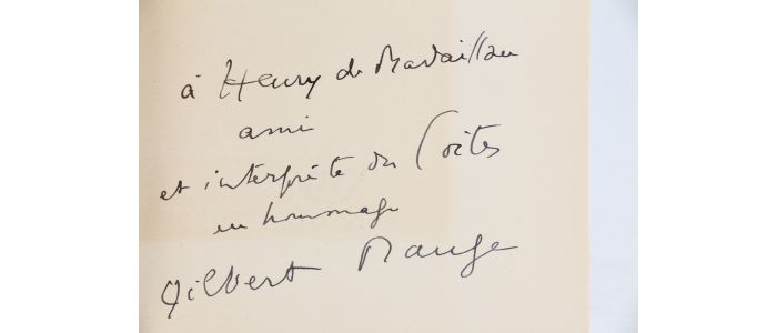 MAUGE : Choix de poèmes - Libro autografato, Prima edizione - Edition-Originale.com