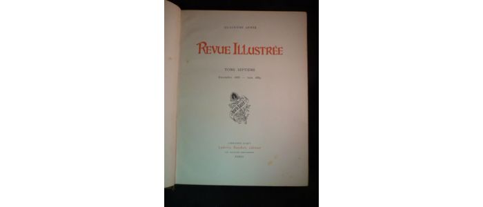 Fort comme la mort. In Revue illustrée. Quatrième année, tome septième, décembre 1888 - juin 1889 - First edition - Edition-Originale.com