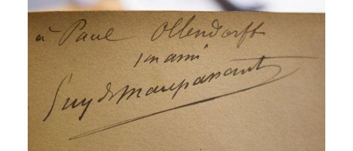 MAUPASSANT : La main gauche - Autographe, Edition Originale - Edition-Originale.com