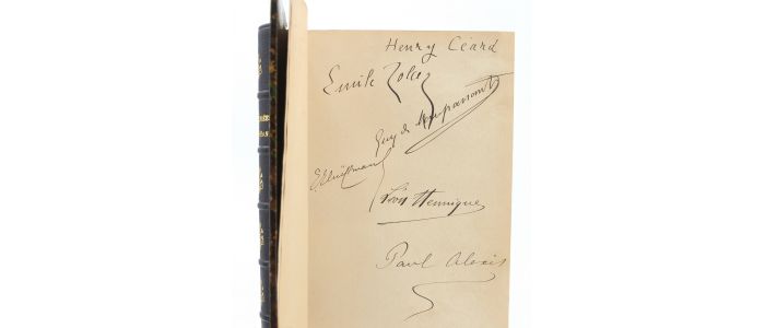 MAUPASSANT : Les soirées de Médan - Signed book, First edition - Edition-Originale.com