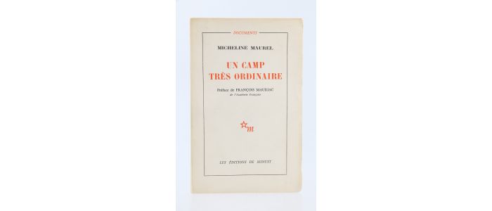 MAUREL : Un Camp très ordinaire - First edition - Edition-Originale.com
