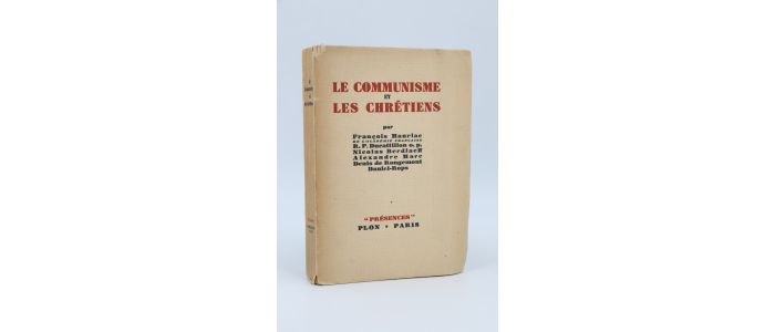 MAURIAC : Le communisme et les chrétiens - Prima edizione - Edition-Originale.com