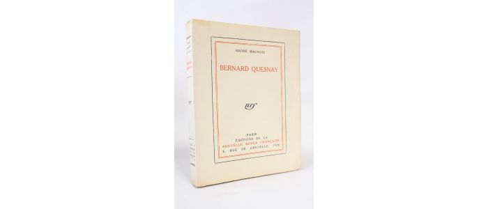 MAUROIS : Bernard Quesnay - First edition - Edition-Originale.com