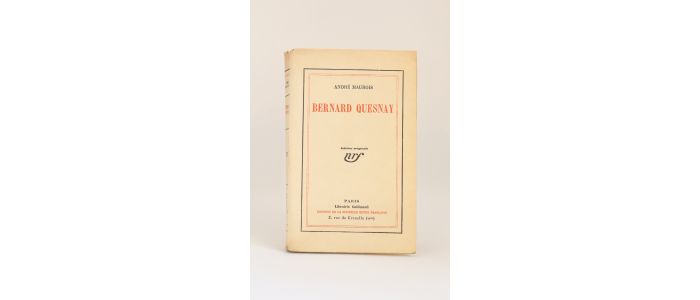 MAUROIS : Bernard Quesnay - First edition - Edition-Originale.com