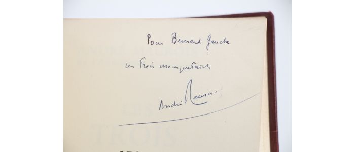 MAUROIS : Les Trois Dumas - Libro autografato, Prima edizione - Edition-Originale.com