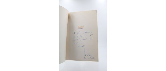 MAYOR ZARAGOZA : Terral (1990-1997) - Autographe, Edition Originale - Edition-Originale.com