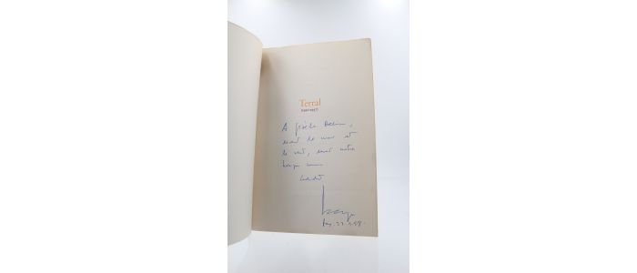 MAYOR ZARAGOZA : Terral (1990-1997) - Signed book, First edition - Edition-Originale.com