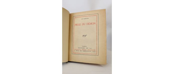 MAZELINE : Piège du démon - Edition Originale - Edition-Originale.com