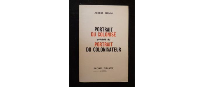 MEMMI : Portrait du colonisé précédé du portrait du colonisateur - Edition Originale - Edition-Originale.com