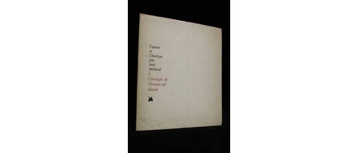 MENARD : L'arbre et l'horizon - Libro autografato, Prima edizione - Edition-Originale.com