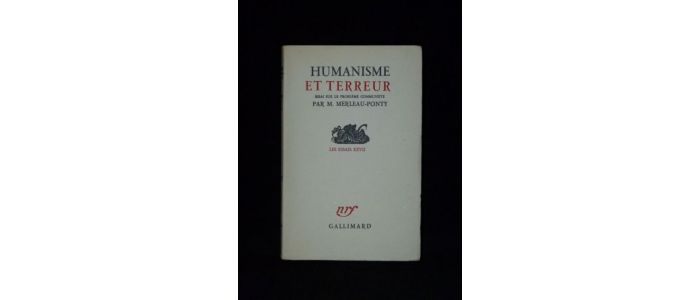 MERLEAU-PONTY : Humanisme et terreur, essai sur le problème communiste - Edition Originale - Edition-Originale.com