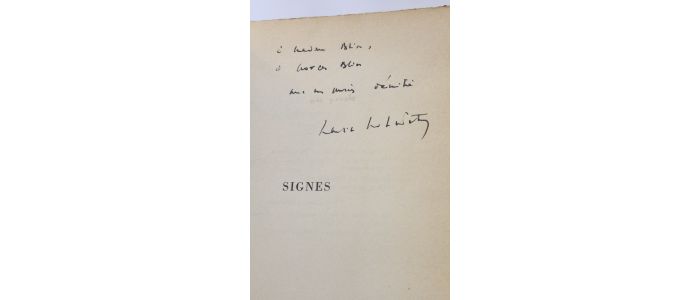 MERLEAU-PONTY : Signes - Libro autografato, Prima edizione - Edition-Originale.com