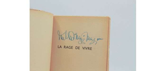 MEZZROW : La rage de vivre - Libro autografato, Prima edizione - Edition-Originale.com