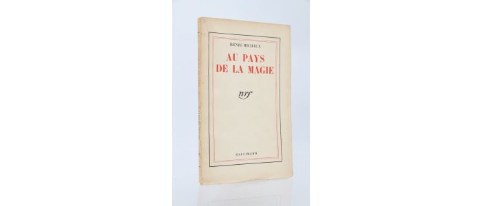 MICHAUX : Au pays de la magie - First edition - Edition-Originale.com