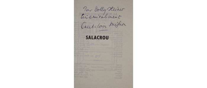 MIGNON : Armand Salacrou - Signed book, First edition - Edition-Originale.com