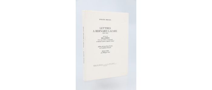 MIKHAEL : Lettres à Bernard Lazare (1885-1889) suivies de Sillafrida - Prima edizione - Edition-Originale.com