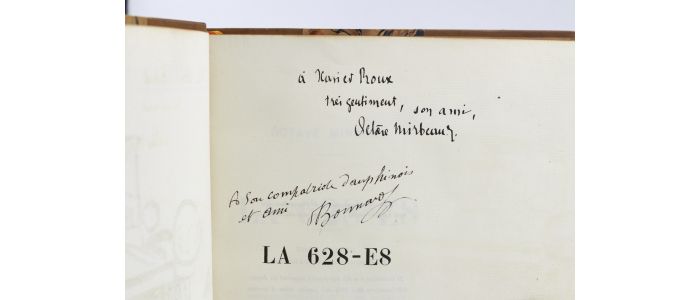 MIRBEAU : La 628-E8 - Autographe - Edition-Originale.com