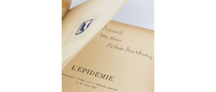 MIRBEAU : L'épidémie - Signed book, First edition - Edition-Originale.com
