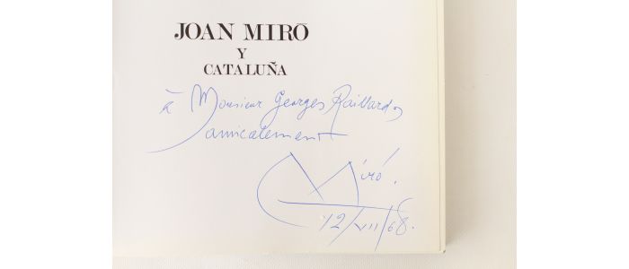 MIRO : Joan Miro y Cataluna - Libro autografato, Prima edizione - Edition-Originale.com