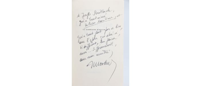 MOHRT : La campagne d'Italie - Autographe, Edition Originale - Edition-Originale.com