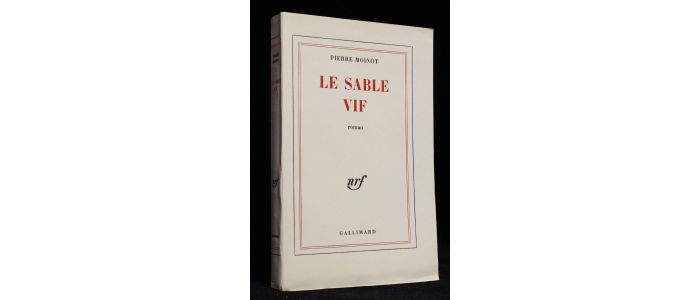MOINOT : Le sable vif - Signed book, First edition - Edition-Originale.com