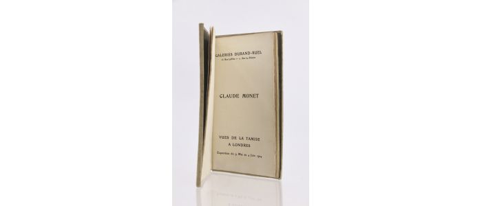 MONET : Claude Monet - Vues de la Tamise à Londres - Prima edizione - Edition-Originale.com