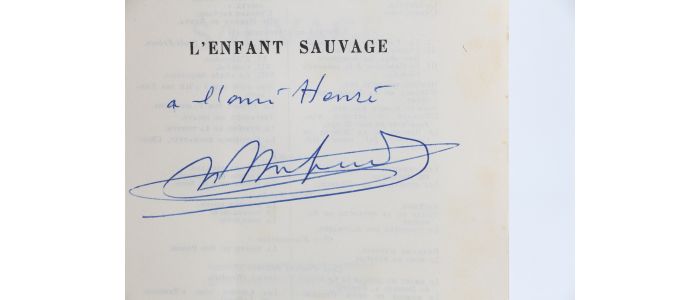 MONFREID : L'enfant sauvage - Libro autografato - Edition-Originale.com