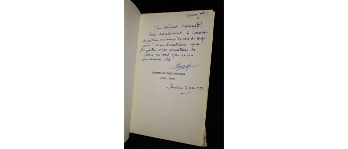 MONJO : Hommes de tous voyages - Libro autografato, Prima edizione - Edition-Originale.com