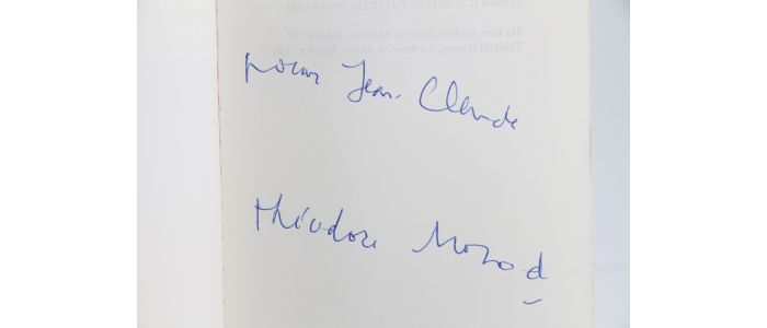 MONOD : Méharées - Signiert - Edition-Originale.com